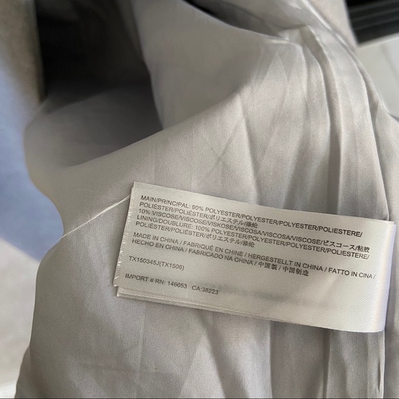 The Fifth Waterfall Long Coat Heather Gray, Sz L - Picture 6 of 6